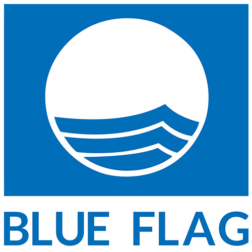 blue flag sitia beach